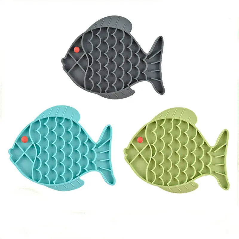 Calming Lick Mat for Dogs — Anxiety Relief Slow Feeder Pad with Suction Cups