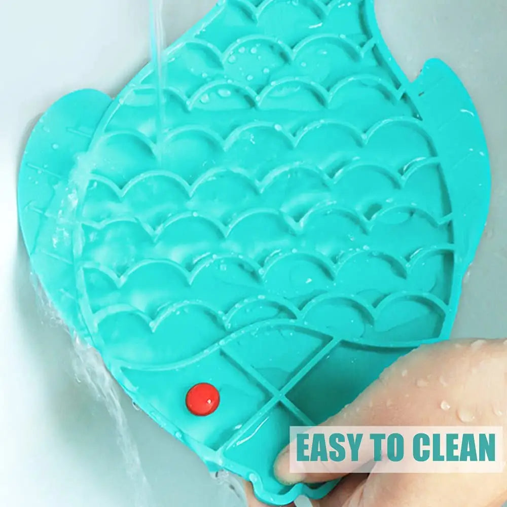 Calming Lick Mat for Dogs — Anxiety Relief Slow Feeder Pad with Suction Cups