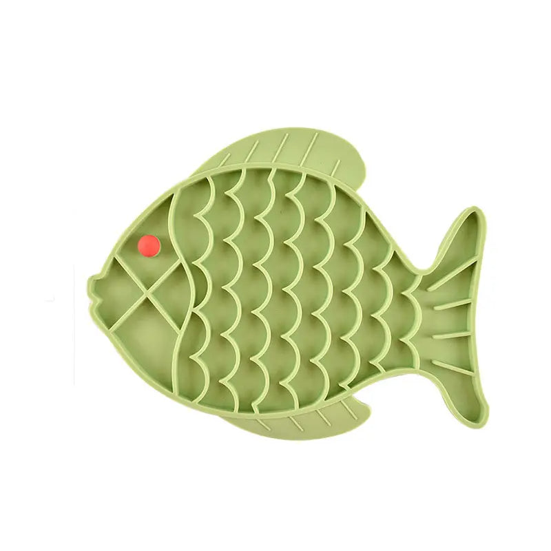 Calming Lick Mat for Dogs — Anxiety Relief Slow Feeder Pad with Suction Cups